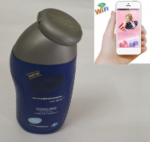 Hidden Wifi Cameras Home Security HD 1080P Spy Bathroom shampooshower gel Camera For iOSAndriod System