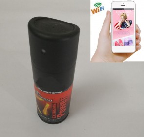 Wireless Security Cameras Frangrance Spray Bottle in Bathroom Full HD 1080P For iOSAndriod System